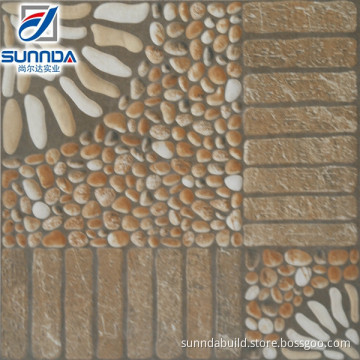 400X400MM rough surface kitchen/bathroom,outdoor,balcony pebble stone tile